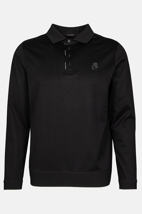 ΜΠΛΟΥΖΑ POLO KARL LAGERFELD - 990 ΜΑΥΡΟ